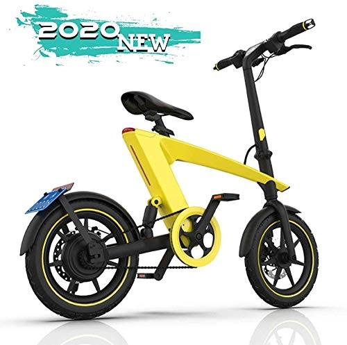 Vélos électriques : LIMQ Vlo lectrique Pliant pour Adultes 14 Pouces Ville Vlo Suspension Complte 250W Vlos lectriques Vlo lectrique 36V 10Ah Batterie Au Lithium