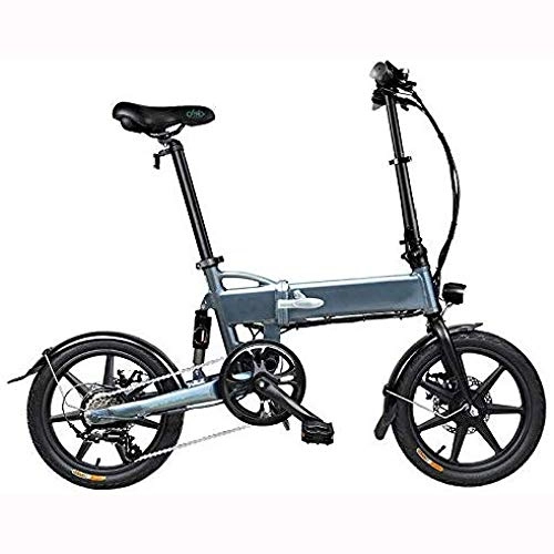 Vélos électriques : LIRUI Vélo électrique Pliant Bicyclette électrique Pliante Vélo électrique Pliable De Bicyclette électrique De 250W 7.8Ah Pliage D'alliage D'aluminium De Bicyclette, White