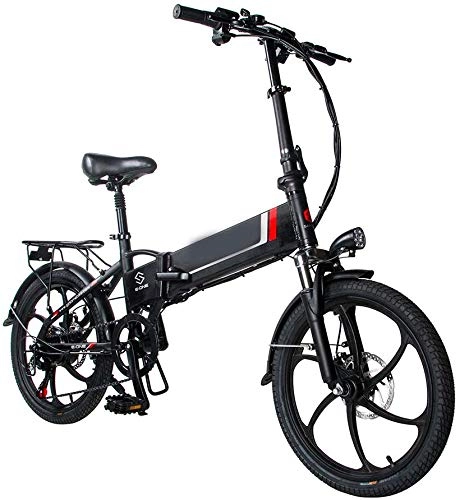 Vélos électriques : LKLKLK Mise Niveau Vlo lectrique, 250W 20 Vlo lectrique avec Removable48v 10, 4 AH Au Lithium-ION pour Les Adultes, 7 Vitesses Shifter