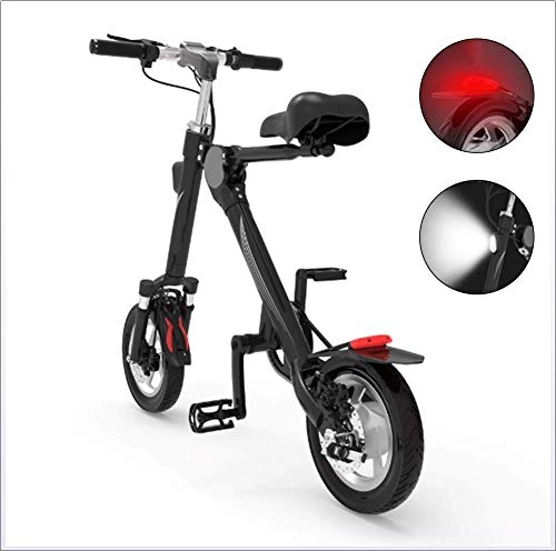 Vélos électriques : LKLKLK Petit Vlo lectrique Pliant, Jusqu' 40 Milles, Poids De Charge Maximal De 265Lbs avec Batterie Au Lithium 7A 36V