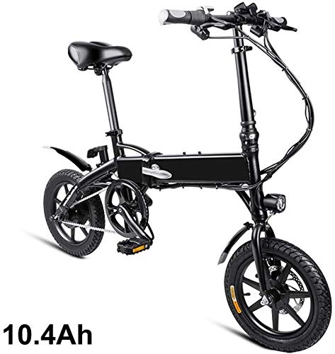 Vélos électriques : LKLKLK Portable Rglable Rglable De Vlo Pliable De Vlo Pliant lectrique pour Faire du Vlo pour Le Cyclisme De Montagne De Ville