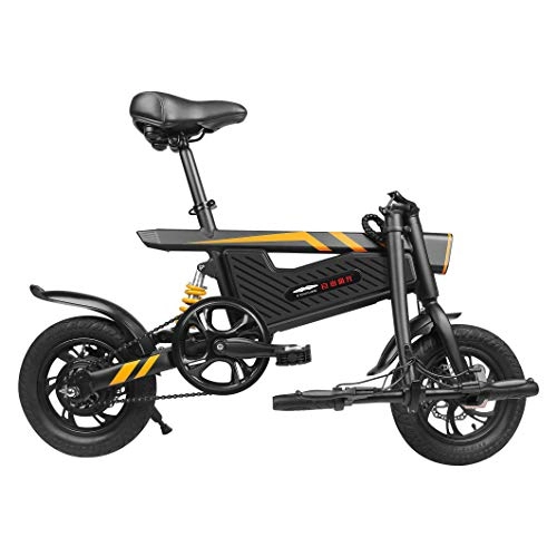Vélos électriques : Lonlier E-Bike électrique Pliable Mixte Adulte 36V 6AH Vitesse 25 km / h Velo électrique Femme Homme