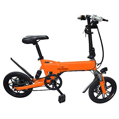 Vélos électriques : LQRYJDZ 12" vlo lectrique, Pliable ebike avec Grande Amovible Capacit de la Batterie Lithium-ION (350W 36V) avec pdale for Les Adultes et Les Adolescents