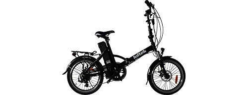 Vélos électriques : luftek vélo électrique modèle 112 Foldable Matt Black 10 Ah
