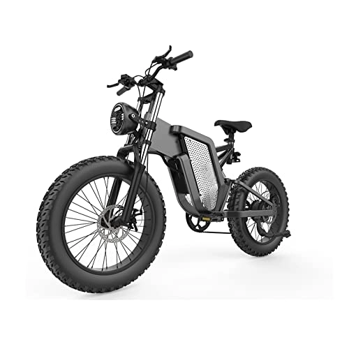 Vélos électriques : LUGMO zxc Vélo électrique VTT cyclomoteur pouce gros pneu vélo électrique route