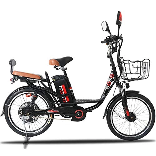 Vélos électriques : Lvbeis Adultes VLo Electrique VAE Portable De Ville VTT Vitesse Jusqu' 25Km / h Velo Assistance Electrique De Route