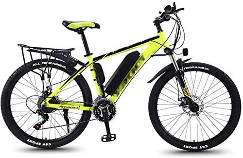Vélos électriques : Léger 36V 350W vélo électrique for adultes, Hommes Vélo de montagne 26inch Fat Tire E-Bike, Vélos en alliage de magnésium eBikes tout terrain, avec 3 modes d'équitation, for l'extérieur Cyclisme Voyag