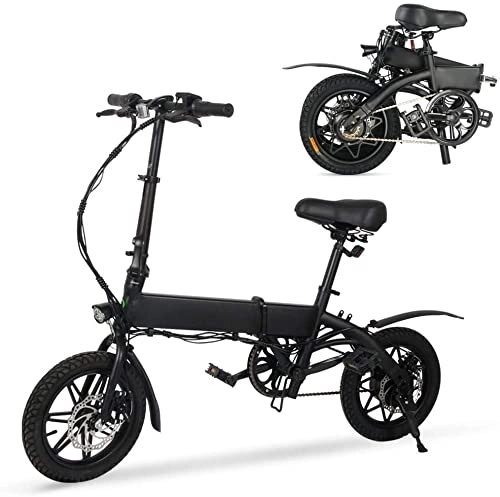 Vélos électriques : M MEGAWHEELS Vélo Électrique Pliant Ultra Légère 13, 8KG 240W Batteri au Lithium 36V 15A Bicyclette VTT E-Vélo pour Ados et Adulte Mixte