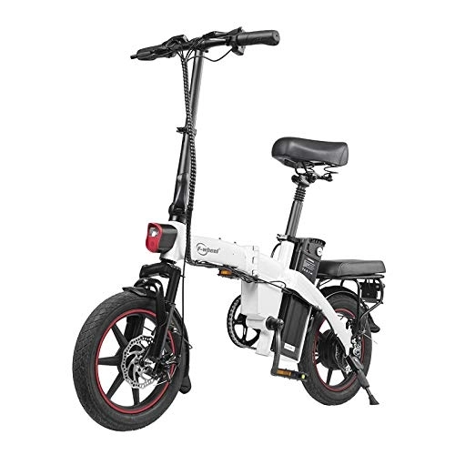 Vélos électriques : Mada F-Wheel DYU Smart 14 pouce 350W Trottinette électrique A5 Deluxe E Bike