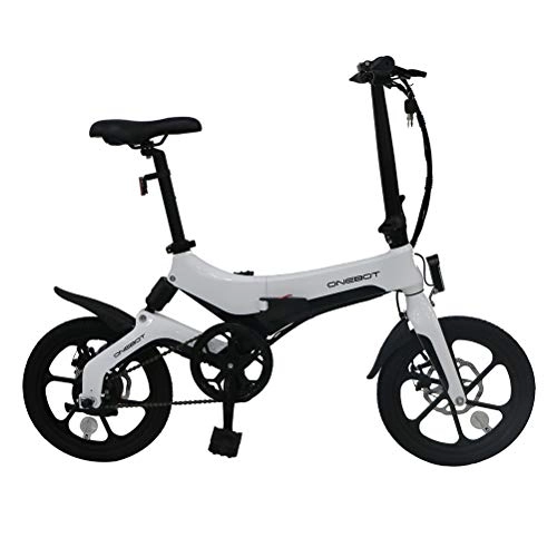 Vélos électriques : MeiLiu Vélo électrique de 16 Pouces, vélo Absorbant Les Chocs 36V 6.4Ah, vélo Adulte Pliable, vélo de Banlieue pour Sports de Plein air