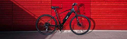 Vélos électriques : MES EBike VC28H Vélo électrique à pédale assistée vélo 70 KM Frein à disque écran LED