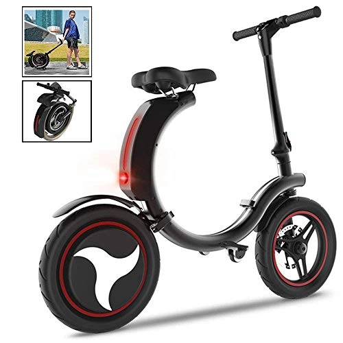 Vélos électriques : MEYLEE Scooter électrique Pliant, Mini vélo électrique, E-Bike étanche 350W IP76 pour Adultes et Enfants, Double système de freinage, Portée 20 km, Supporte 100 kg