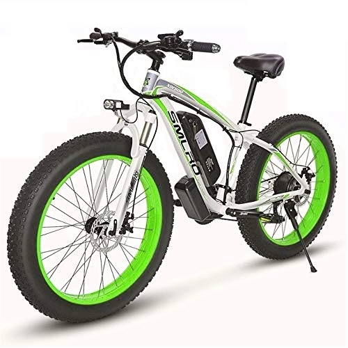 Vélos électriques : MOLINGXUAN VTT lectrique, Batterie Lithium Neige 26 Pouces Vlos X 17 Pouces 48V13AH Plage Vlo lectrique Moto lectrique, E