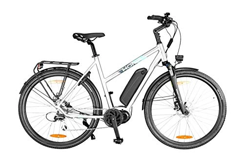 Vélos électriques : Moslate Vélo électrique, vélos électriques pour Adulte, Cadre en Alliage d'aluminium de Haute qualité, Freins à Disque Double 27, 5 Pouces vélo à Moteur monté au Milieu