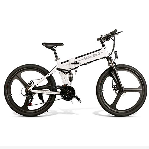 Vélos électriques : MOVIGOR 26" Pneus Pliable Vélo électrique, Moteur 350W, Batterie au Lithium 48V 10Ah, 21 Vitesses, Vélo de Montagne électrique en Alliage d'aluminium