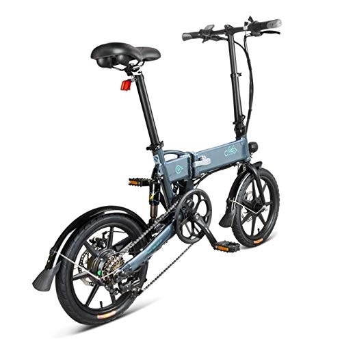 Vélos électriques : newhashiqi Vélo électrique Pliant pour Hommes, Outil De Cyclisme De Vélo De Changement De Vitesse Rechargeable Extérieur Léger 3 Modes De Travail Vélo électrique Adulte Blanc
