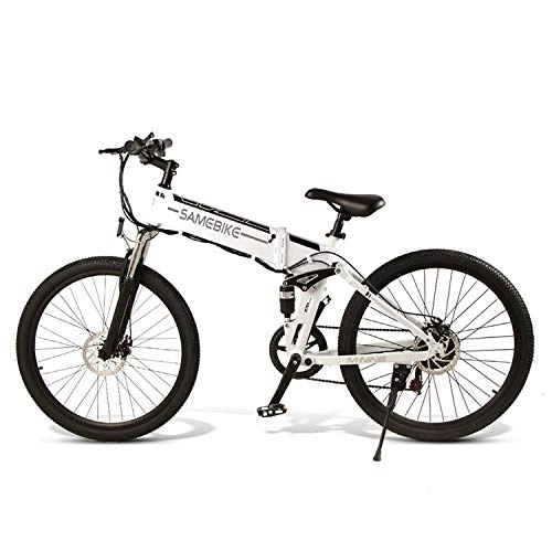 Vélos électriques : No branded Vélo électrique Pliant 26 Pouces 350 W / 500W 25 km / h vélo Ville Batterie au Lithium 48V 10AH Shimano 21 Vitesses[EU Stock]
