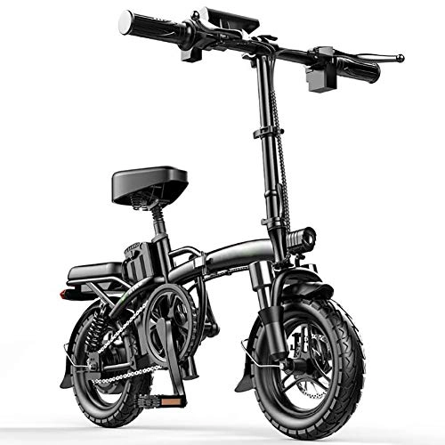 Vélos électriques : Oceanindw Vélos électriques Pliants pour Adultes, Vélos Tout Confort avec Batterie Lithium-ION Amovible Peut Changer de Trois Modes Sportifs Pendant la Conduite Vélo Pliant Fat Tire