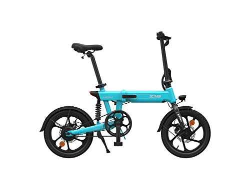Vélos électriques : OLKJ Vélo de Montagne HIMO pour Adultes, vélos de Ville électriques avec Batterie au Lithium 250W 36V 10AH pour Les Sports de Plein air et Les trajets Quotidiens, Vitesse maximale 25 km / h (Z16 Blue)
