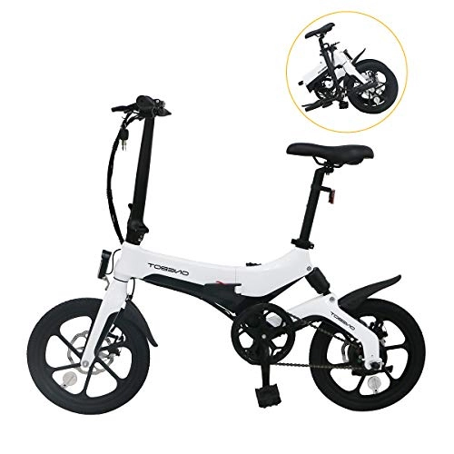 Vélos électriques : ONEBOT S6 Electric Bike 250W Foldable Electric Bicycle with 36V / 6.4Ah Removable Lithium-ION Battery