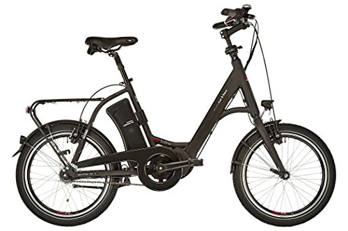 Vélos électriques : Ortler Alley Caravan - Vlo de Ville lectrique - 20" Noir 2018