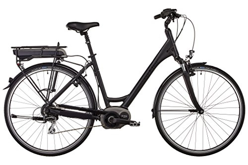 Vélos électriques : Ortler Bergen Acera - Vlo lectrique 8 Vitesses - Noir Taille de Cadre 55 cm 2017 Vlo de Trekking lectrique