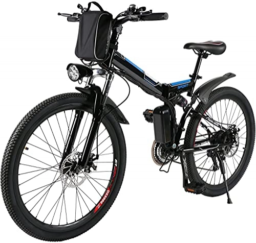 Vélos électriques : Profun 26'' Velo Electriques，Vélo de Montagne 250W 36V / 8Ah
