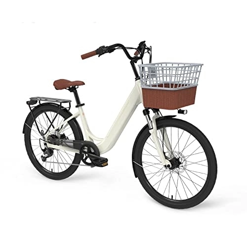 Vélos électriques : QYTEC ddzxc Vélo électrique urbain adulte cadre vélo électrique assistance électrique