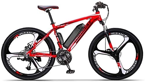 Vélos électriques : RDJM Vélo électrique, Vélo de Montagne électrique Adulte, Batterie au Lithium 36V, Alliage d'aluminium aérospatial 27 vélos de vélo électrique 26 Pouces Roues (Color : B, Size : 35KM)