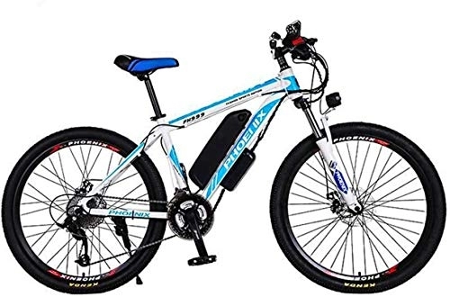 Vélos électriques : RDJM Vélo électrique, Vélo de Montagne électrique de 26 Pouces Adulte, vélo électrique à Batterie au Lithium 36V, avec Verrouillage de Voiture / Sac de Faisceau / Lampe de Poche / Lampe de Poche / gonfleur
