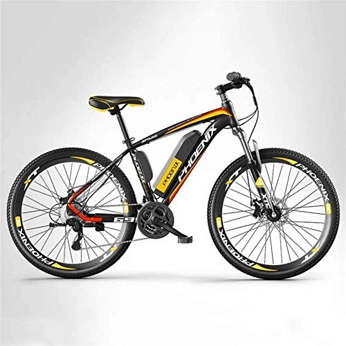 Vélos électriques : RDJM Vélo électrique, Vélo électrique de Montagne Adulte, 27 vélos Hors Route Hors Route, 50W vélos électriques, Batterie au Lithium 36V, Roues de 26 Pouces (Color : A, Size : 8AH)