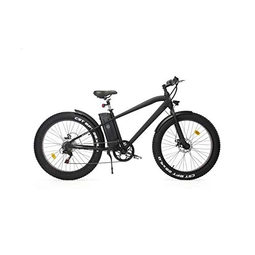 Vélos électriques : REVOE Fat Vélo électrique Mixte Adulte, Noir