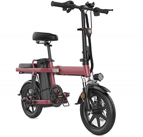 Vélos électriques : REWD Mini Scooter Petit Vlo Mate, Pliant vlo lectrique, Batterie au Lithium Adulte Hommes et Femmes Ultra lger et Pratique E-Bike, Conduite Kilomtrage 20-200 Km