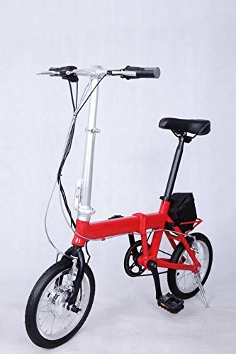 Vélos électriques : Rouge pliant Vlo lectrique TDR 14Z