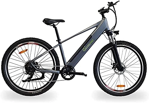 Vélos électriques : SachsenRAD Vélo électrique R8 Flex 27, 5" VTT 250 W, moteur 36 V 300 W, batterie 25 km / h à 70 KM, Shimano 7 vitesses, écran LED, éclairage avant avec certification StVZO, pour homme et femme