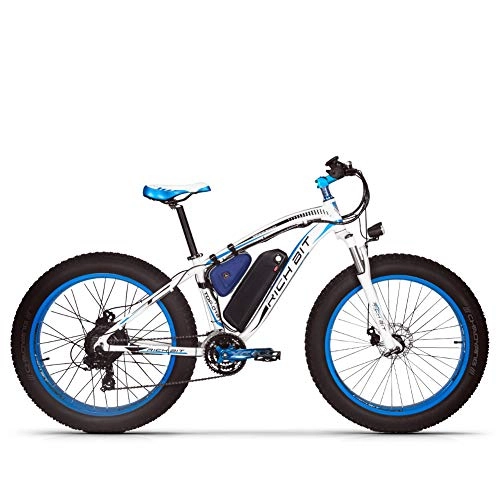 Vélos électriques : SBX TOP022 Vélos électriques pour Adultes Batterie au Lithium 48V Grande capacité 1000W sans balais Moto, Roue 26 Pouces Bicycleul Shimano Frein à Disque 21 Vitesses (en Europe)