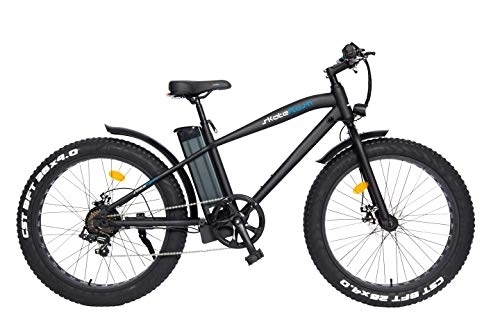 Vélos électriques : SK Off-Road Electric Bike Helmet and Gloves 250W LG Lithium Battery 36V 10Ah 25km Range Black