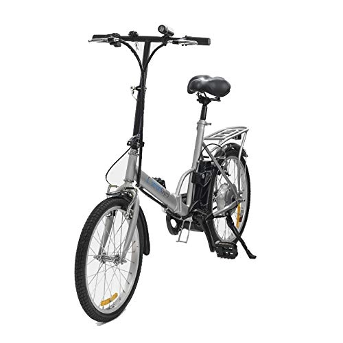 Vélos électriques : SmartGyro ebike MilosVlo de Promenade lectrique, Pliable et avec Assistant au pdalage (Roues pneumatiques 20", Batterie au Lithium de mAh, Freins v-Brake)