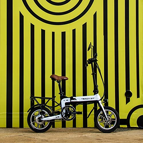 Vélos électriques : Stock EU] Rich BIT E Bike X1 New, Vlo lectrique Pliant Mixte Adulte, Lithium-ION ebike Pliable Dame / Fille