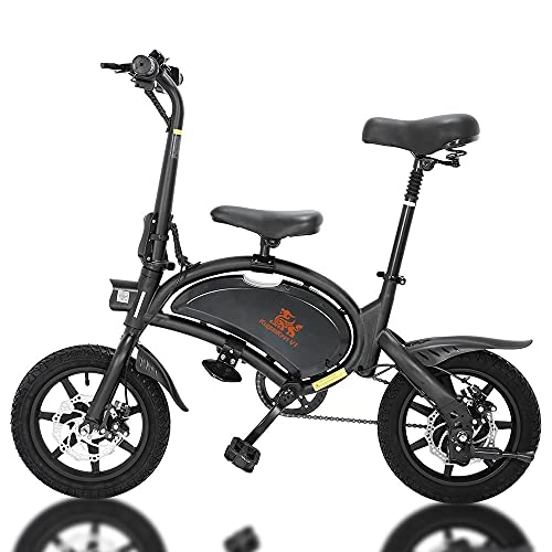 Vélos électriques : SUMEND EU Warehouse Kugoo Kirin B2 / V1 vélo électrique pour Adultes 400W Moteurs Vitesse maximale 45 km / h 14 Pouces pneus App Support