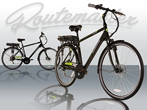 Vélos électriques : Swifty routematser Hybrid Step Over Electric Bike Men's, Black, One Size