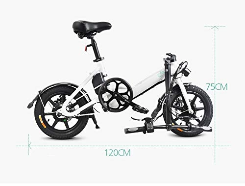 Vélos électriques : Szseven Vlo lectrique - Vlo lectrique Pliant FIIDO D3 7.8 Portable Et Facile Ranger Citybike Commuter Vlo Vlo Pliant Vlo lectrique