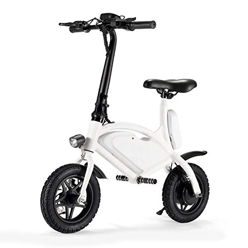 Vélos électriques : T.Y Vlo lectrique Se Pliant au Lithium lectrique de 12 Pouces de Bicyclette Adulte Deux Roues 36V Scooter de Moteur lectrique sans Brosse