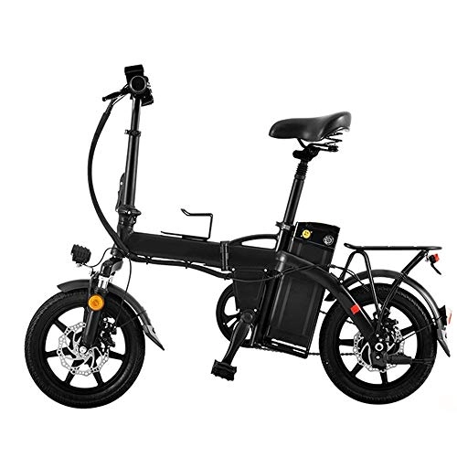 Vélos électriques : T.Y Vlo Pliant lectrique Batterie au Lithium Adultes Hommes et Femmes Portable Mini Petite gnration de Conduite Conduite Scooter 48V