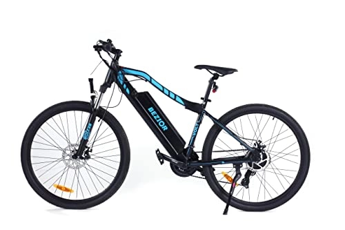 Vélos électriques : Theebikemotor 27.5 Pouces Roue 250W Urban E-Bike Vélo Electrique avec 12.5Ah Batterie 25km / h Shimano 7 Vitesses-Noir