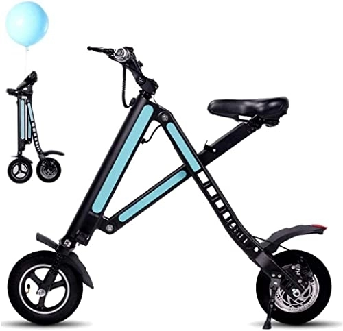 Vélos électriques : TONATO Bike électrique, Mini vélo électrique, Scooter électrique Pliable Poids du Tricycle de 14 kg de véhicule électronique Intelligent Scooter.