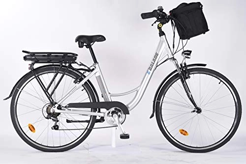 Vélos électriques : TVT E-Balade Vélo électrique Adulte Unisexe, Noir, M