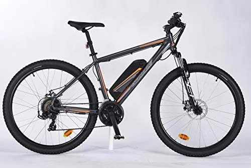 Vélos électriques : TVT E Vortex Vélo électrique Adulte Unisexe, Gris Sombre Mat, M