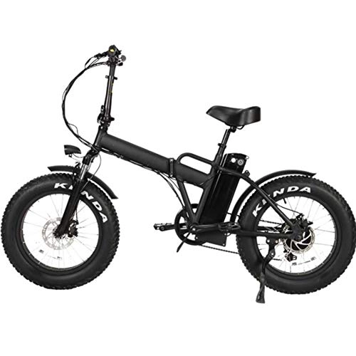 Vélos électriques : TX 20 Pouces Pliant Électrique Vélo De Montagne Pneu Large Batterie Au Lithium 36V Portable Cadre en Alliage D'aluminium pour Hommes Adultes
