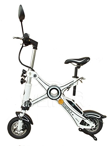Vélos électriques : Uebler 21030E-Bike E de roller e-scooters Blanc avec mise en route